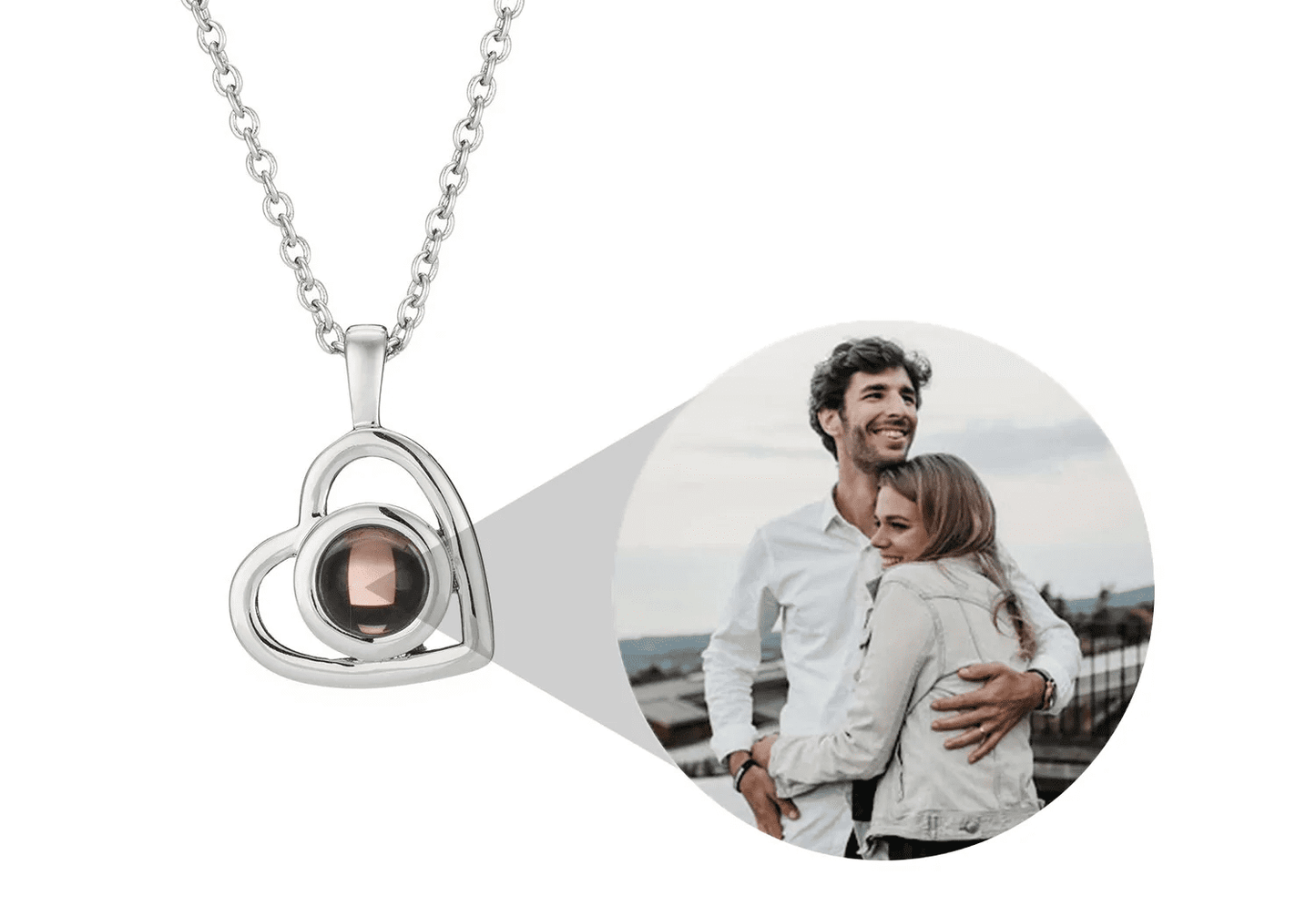 Colar Customizado Com Foto Dentro- Carregue Sempre um Momento Especial (Frete Grátis Hoje!)