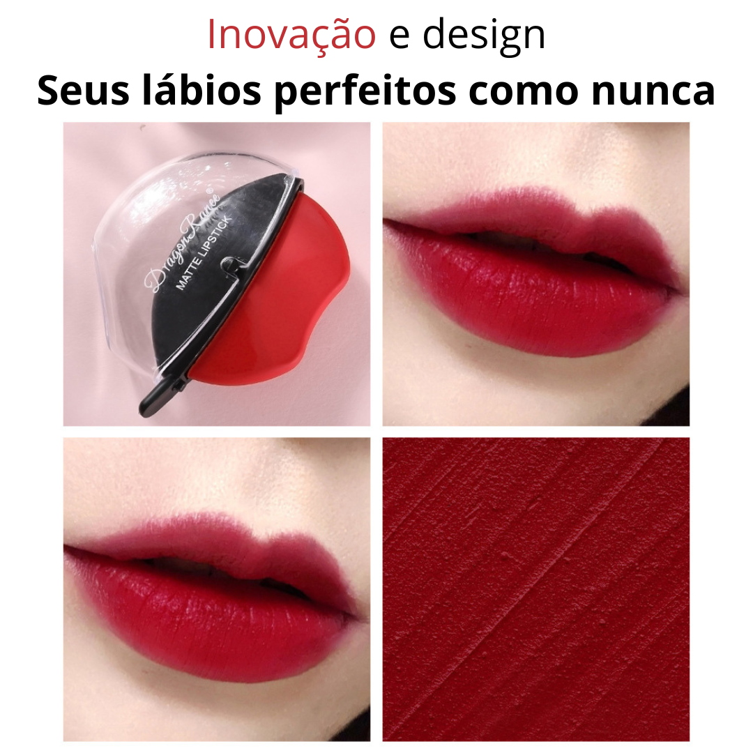 Batom em Barra Matte - O batom que não fica borrado!