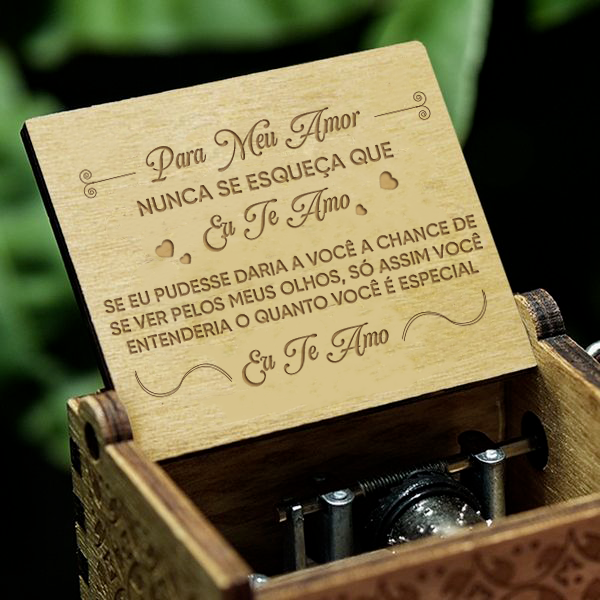 Music Box with Message – The Perfect Gift for Your Wife – (Free Christmas Shipping)